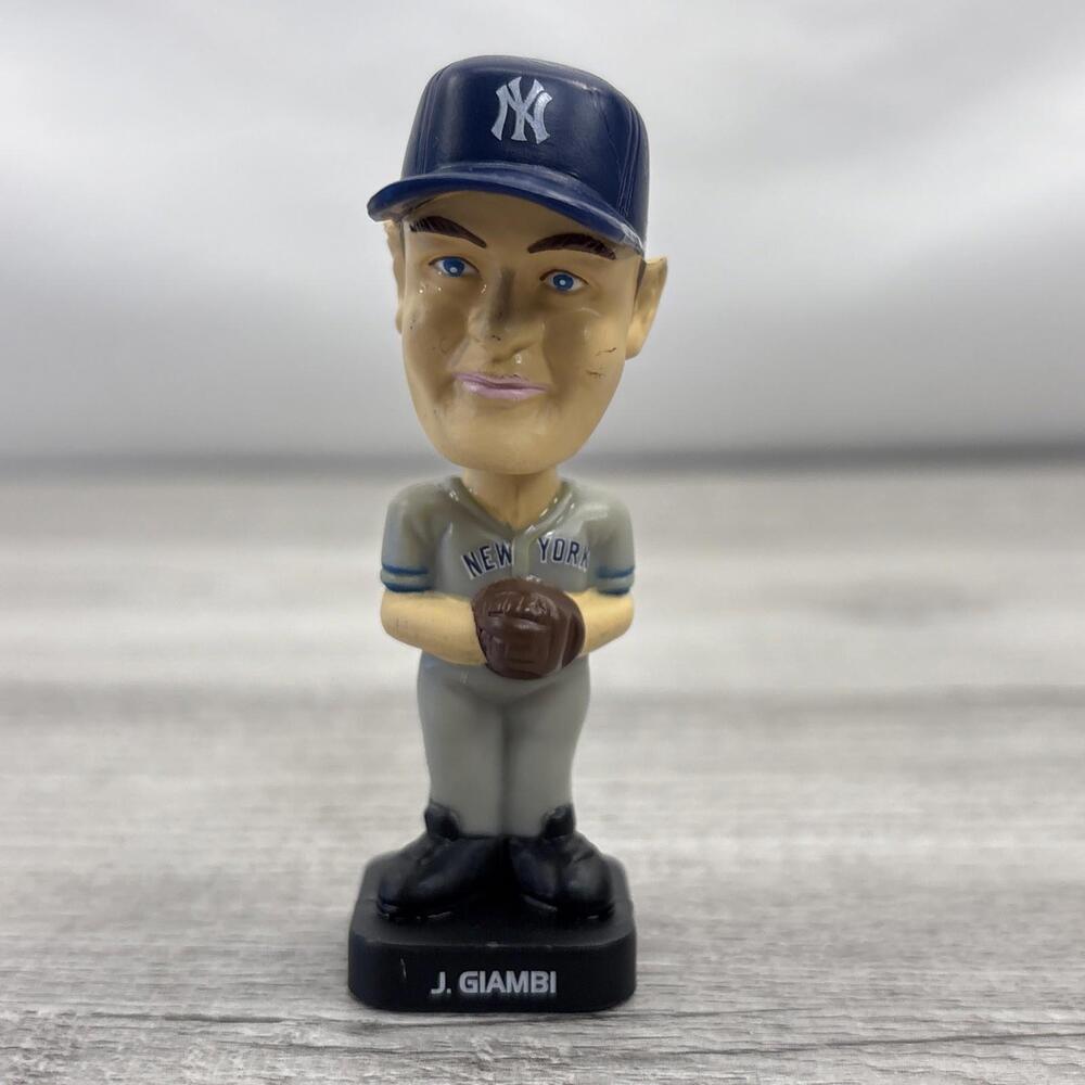Mini Bobblehead New York Yankees Baseball Player J. Giambi #25 Fotoball 2002